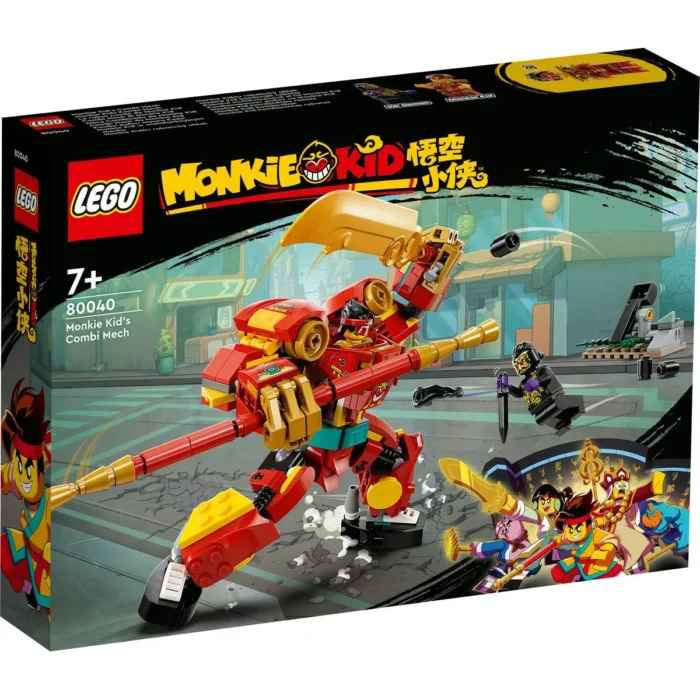LEGO MONKIE KID ROBOTUL MULTIFUNCTIONAL AL LUI MONKIE KID 80040 - imagine 10