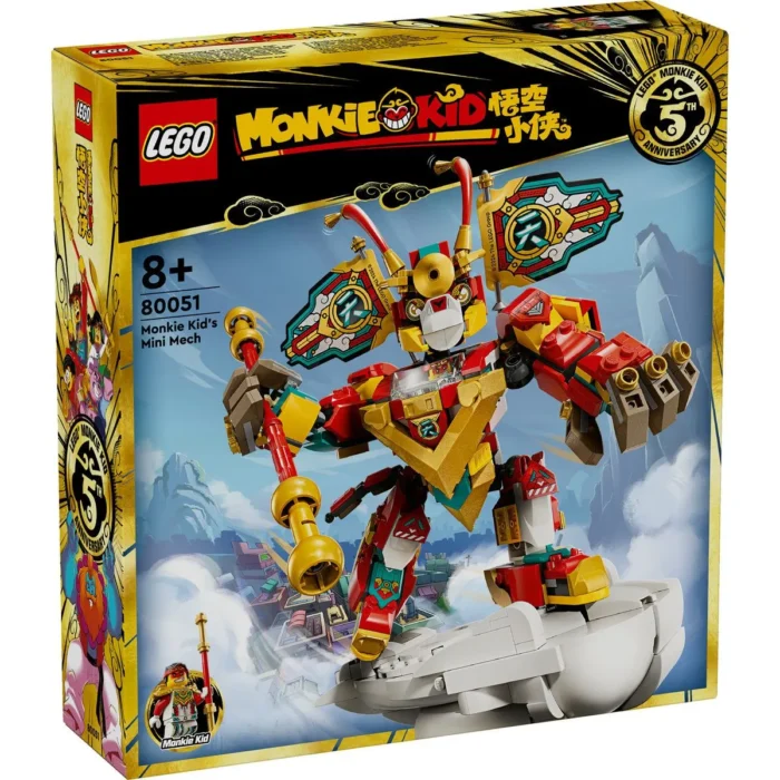 LEGO MONKIE KID MINIROBOTUL LUI MONKIE KID 80051 - imagine 10