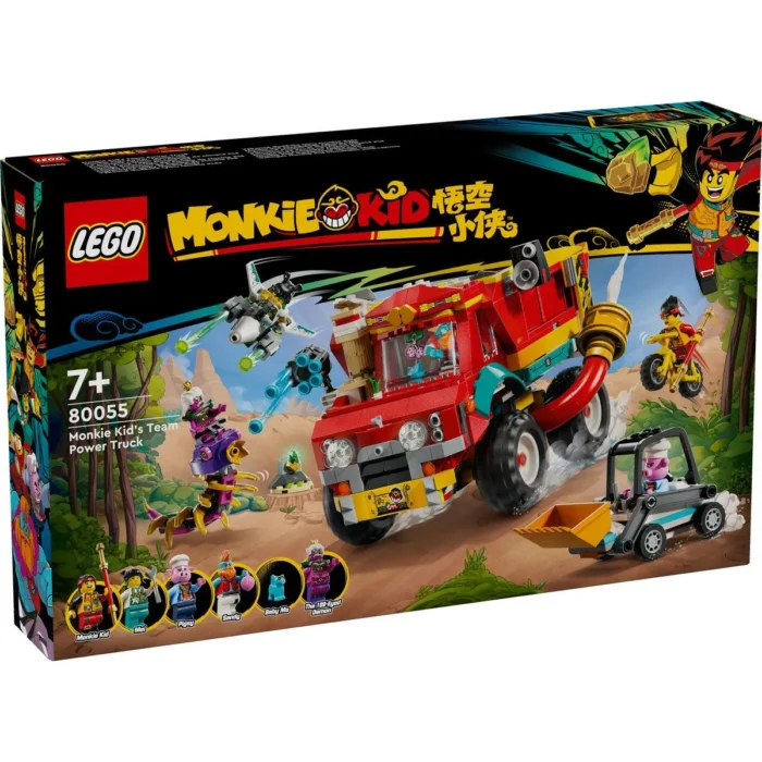 LEGO MONKIE KID CAMIONUL ELECTRIC AL ECHIPEI LUI MONKIE KID 80055 - imagine 10