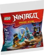 LEGO NINJAGO BATALIA DINTRE ARIN SI DRAGONIAN 30700 - imagine 5