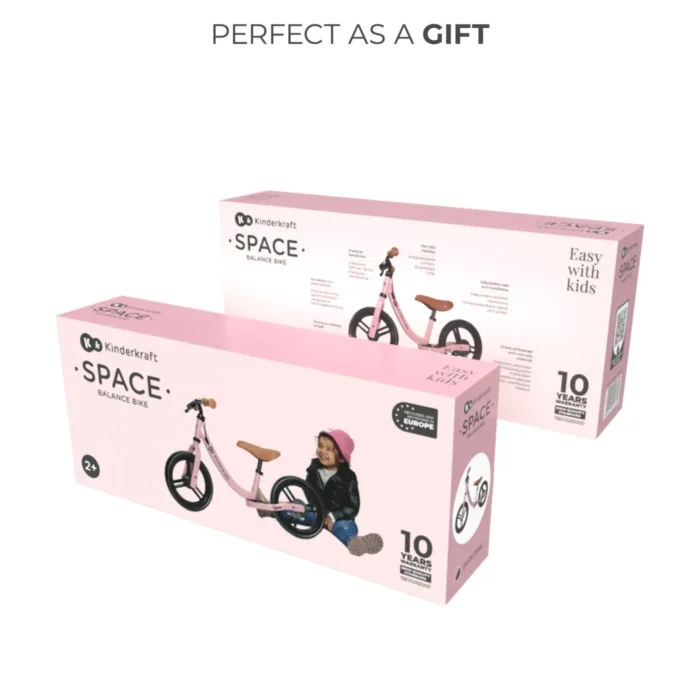 BICICLETA FARA PEDALE KINDERKRAFT SPACE DARK PINK - imagine 6