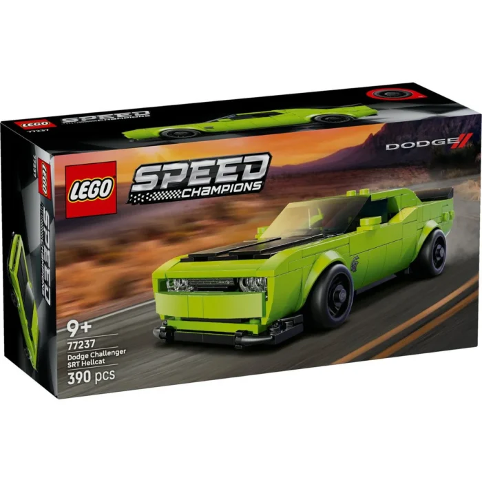 LEGO SPEED CHAMPIONS MASINA SPORT DODGE CHALLENGER SRT HELLCAT 77237 - imagine 9