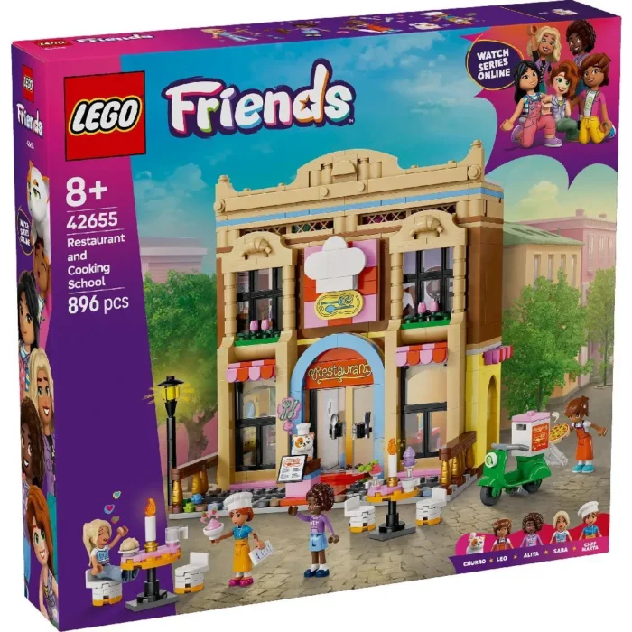 LEGO FRIENDS RESTAURANT SI SCOALA DE GASTRONOMIE 42655 - imagine 5