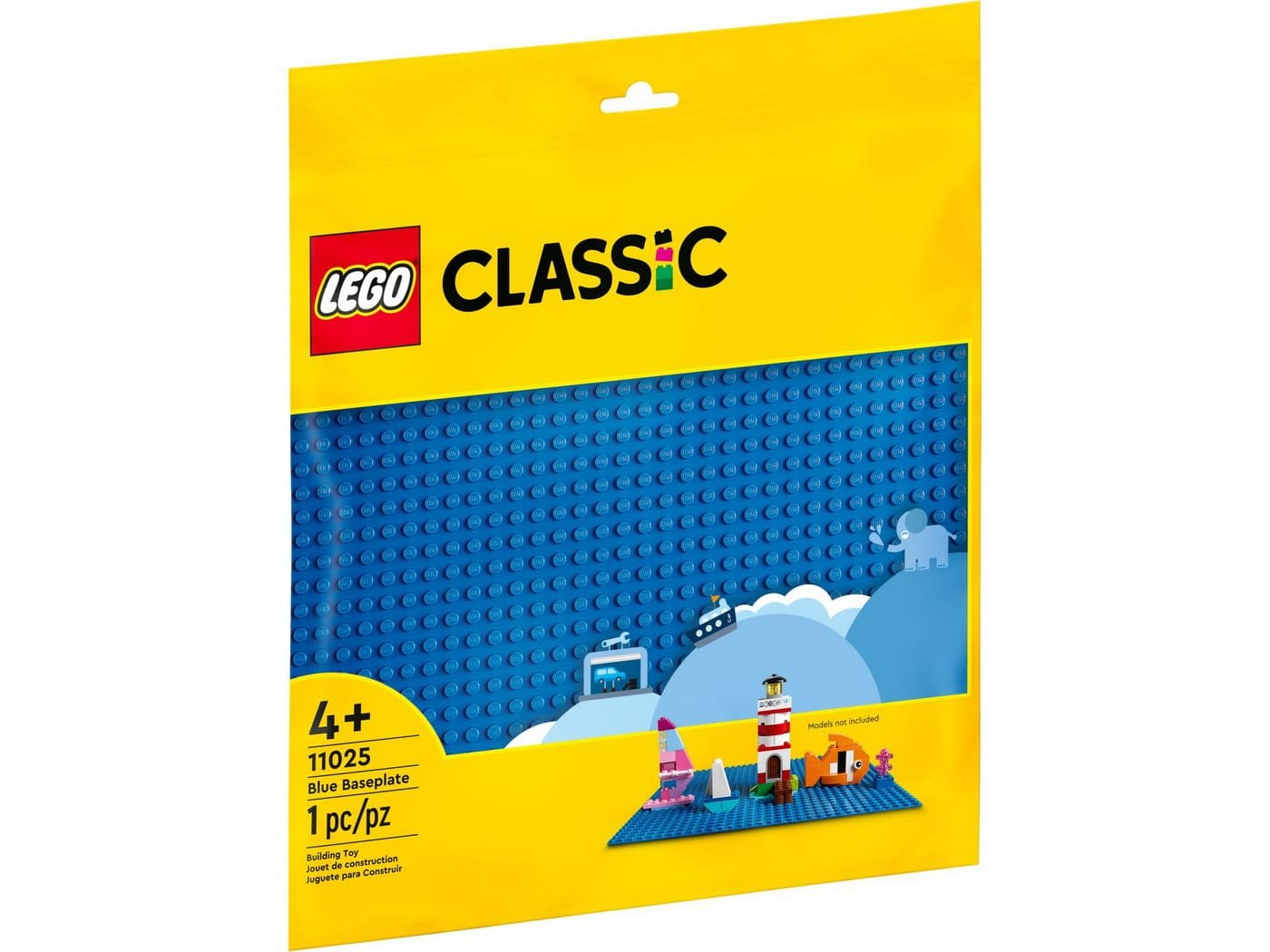 1 LEGO CLASSIC PLACA DE BAZA ALBASTRA 11025 - imagine 1