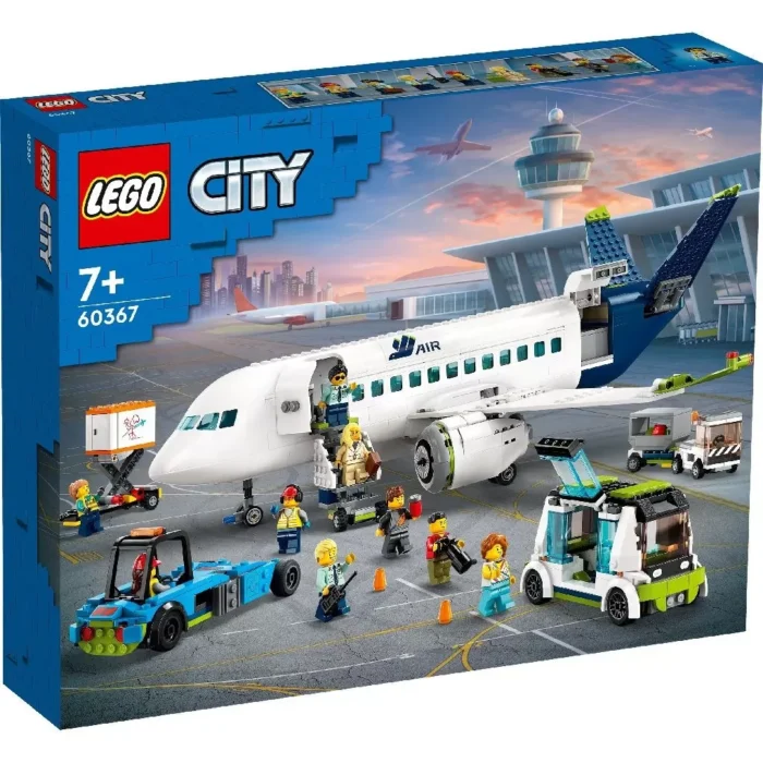 LEGO CITY AVION DE PASAGERI 60367 - imagine 4