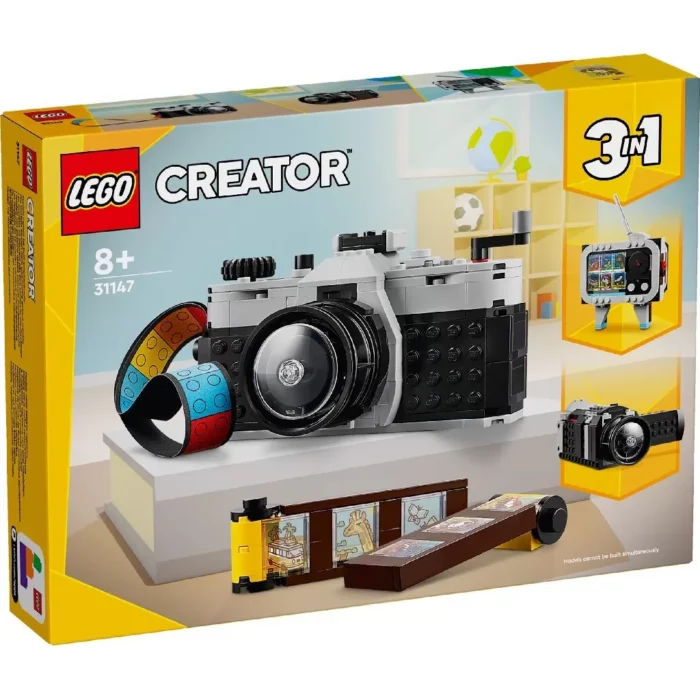 LEGO CREATOR 3IN1 APARAT FOTO RETRO 31147 - imagine 7