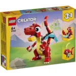LEGO CREATOR 3IN1 DRAGON ROSU 31145 - imagine 7