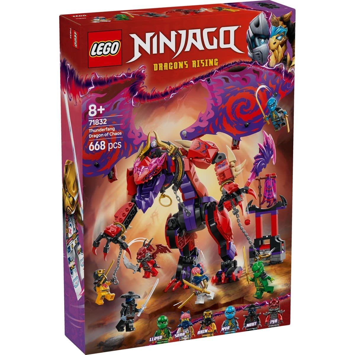 1 LEGO NINJAGO DRAGONUL HAOSULUI THUNDERFANG 71832 - imagine 1
