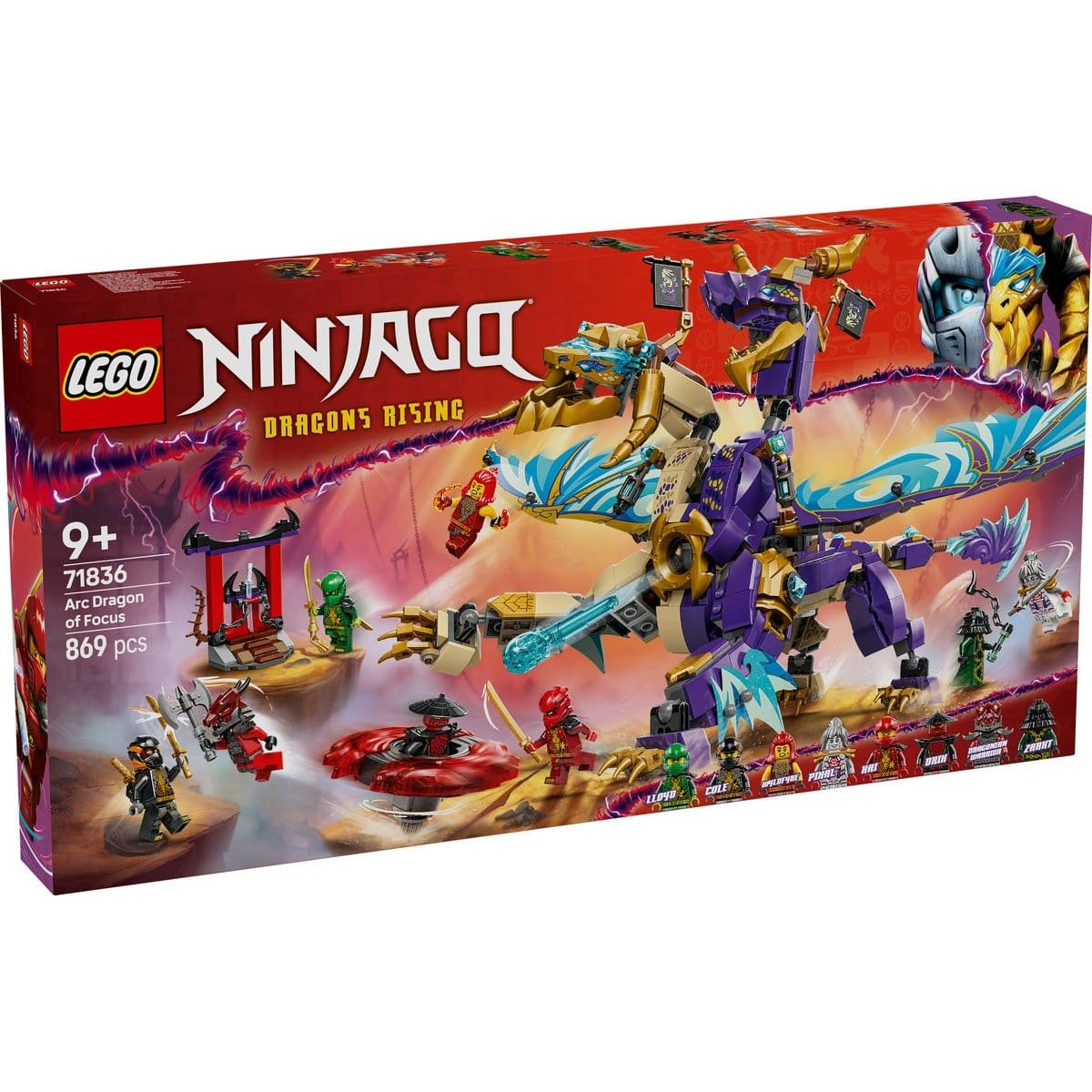 1 LEGO NINJAGO DRAGONUL CONCENTRARII ARC 71836 - imagine 1