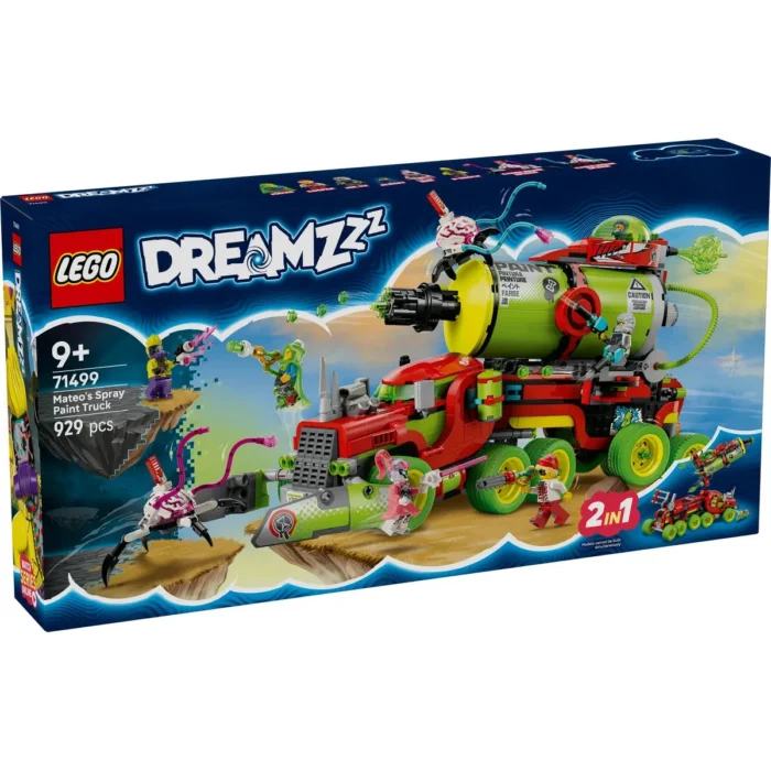LEGO DREAMZZZ CAMIONUL DE VOPSEA SPRAY AL LUI MATEO 71499 - imagine 10