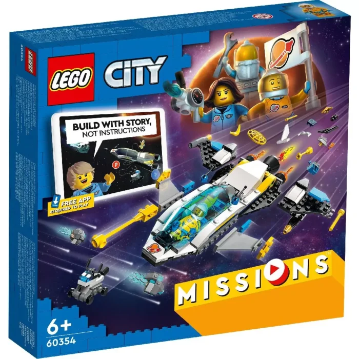 LEGO CITY MISIUNI DE EXPLORARE SPATIALA PE MARTE 60354 - imagine 6