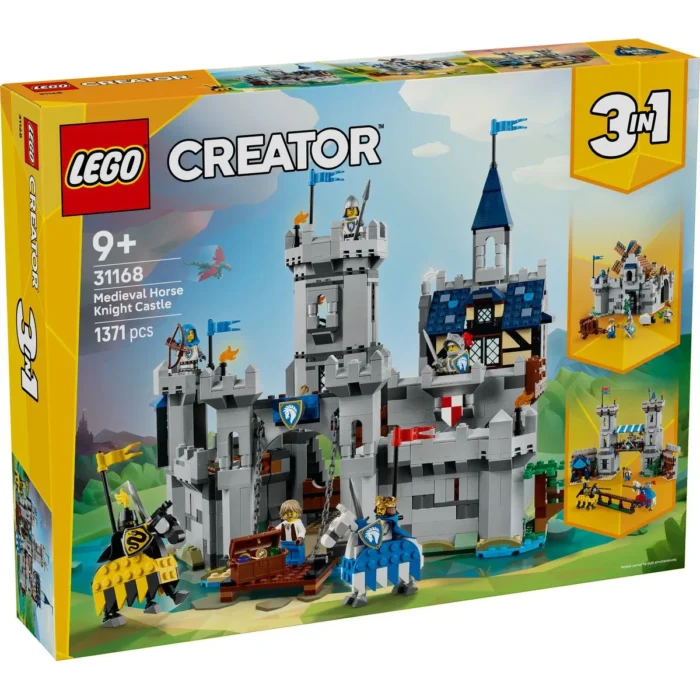 LEGO CREATOR CASTEL MEDIEVAL CU CAI SI CAVALERI 31168 - imagine 10