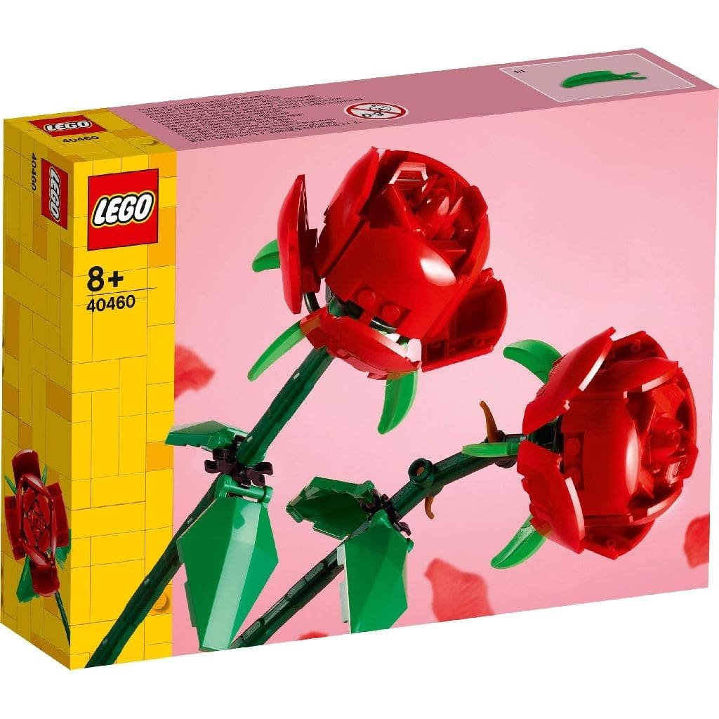 1 LEGO FLOWERS TRANDAFIRI 40460 - imagine 1