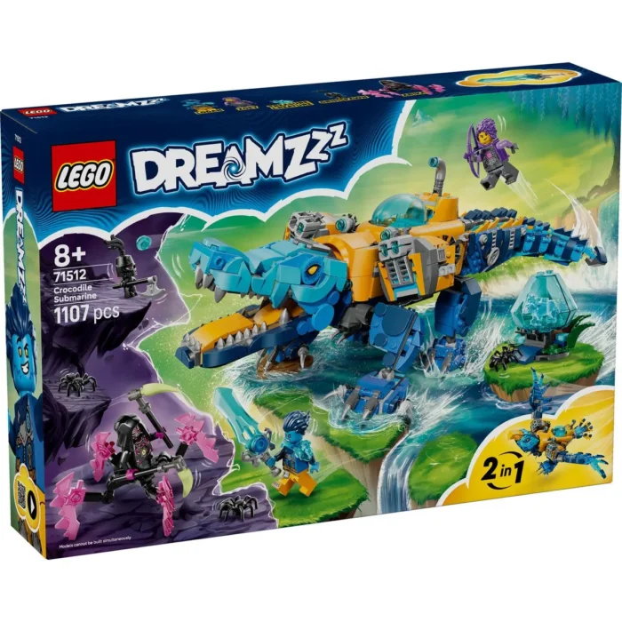 LEGO DREAMZZZ SUBMARIN CROCODIL 71512 - imagine 10