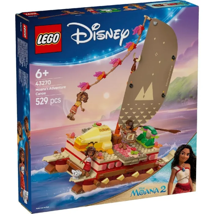 LEGO DISNEY CANOEA DE AVENTURA A MOANEI 43270 - imagine 5