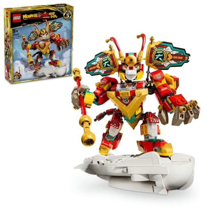 LEGO MONKIE KID MINIROBOTUL LUI MONKIE KID 80051 - imagine 2