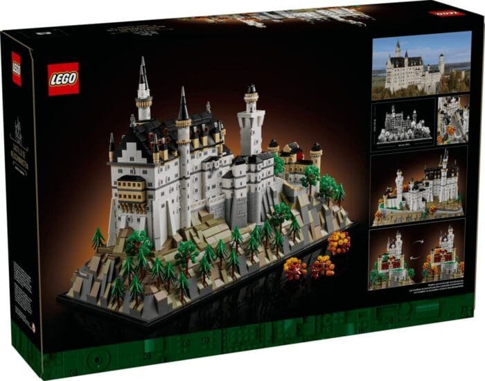 LEGO ARHITECTURE CASTELUL NEUSCHWANSTEIN 21063 - imagine 2