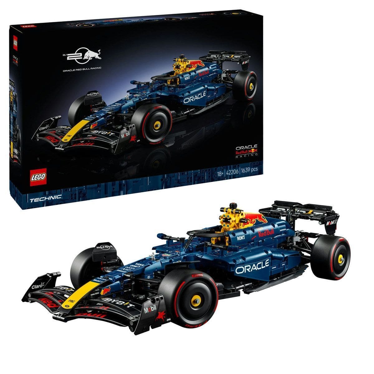 10_LEGO42206 LEGO TECHNIC MASINA F1 ORACLE RED BULL RACING RB20 42206 - imagine 1