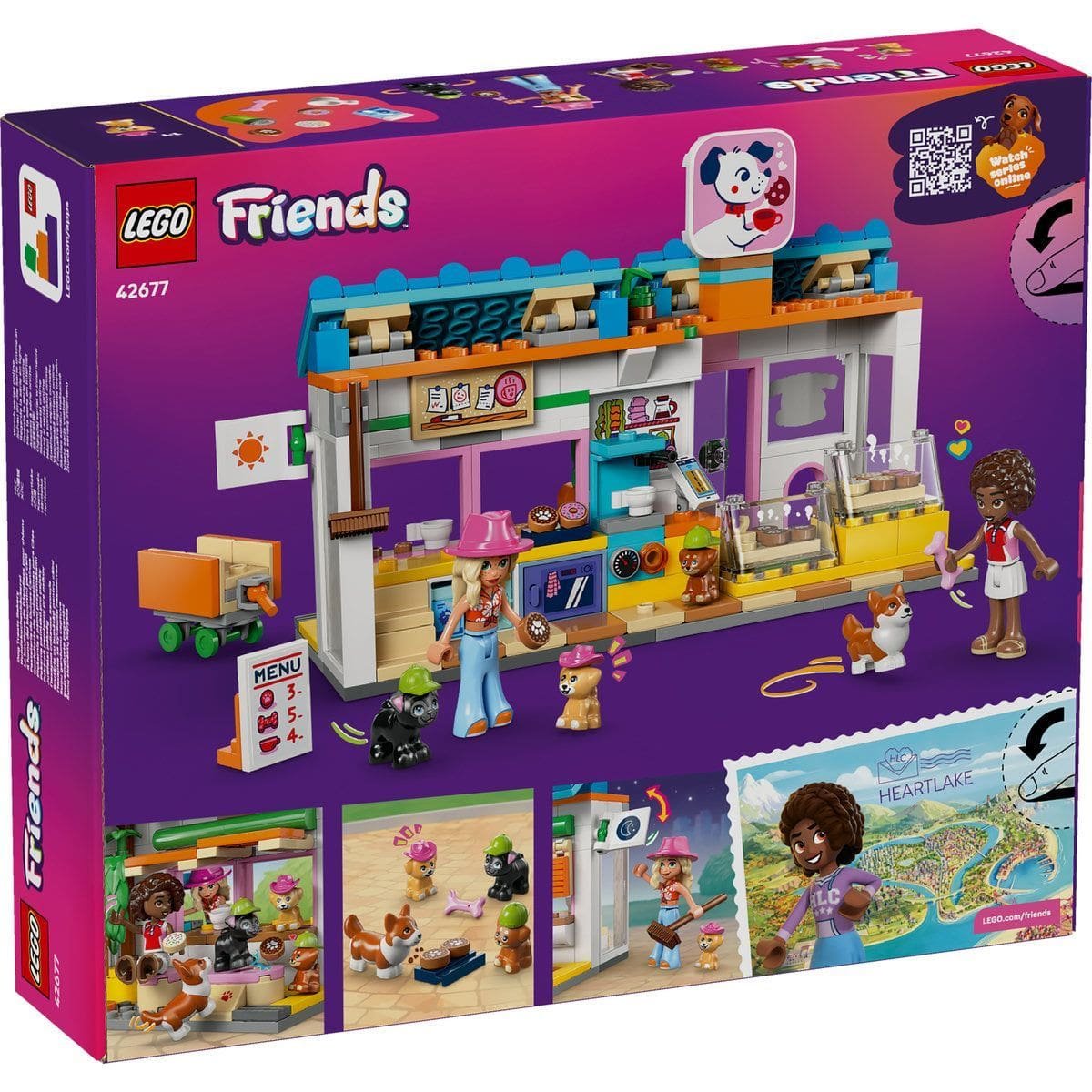 10_LEGO42677 LEGO FIRENDS BRUTARIE CU BUNATATI PENTRU CAINI 42677 - imagine 1