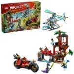 LEGO NINJAGO LUPTA LA CASA DIN COPAC CU VEHICULE NINJA 71857