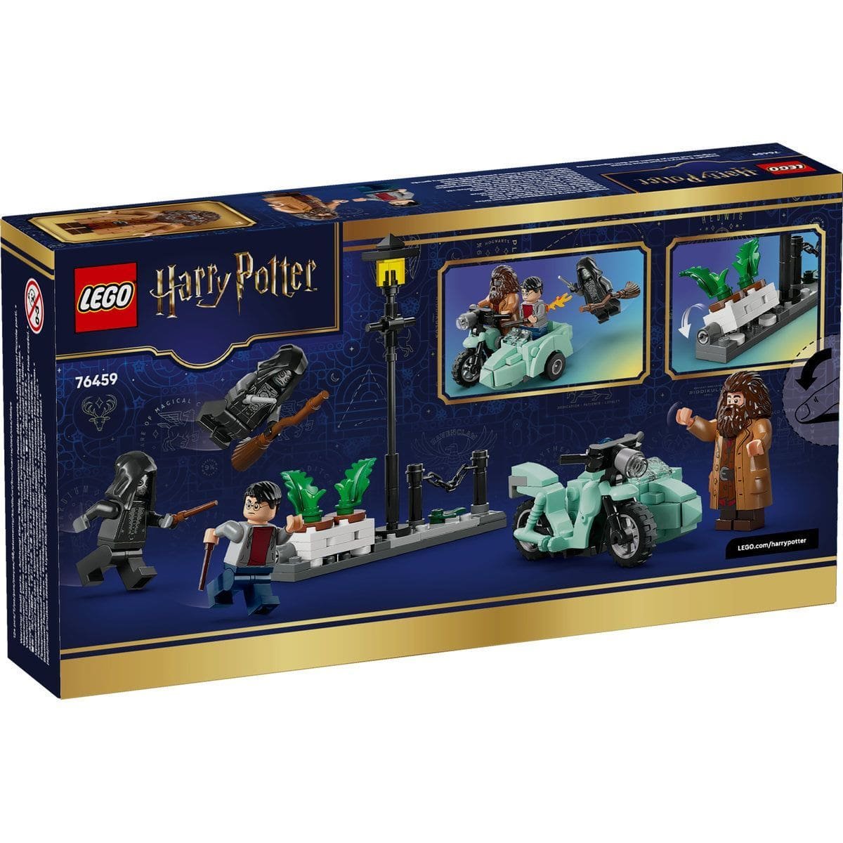 10_LEGO76459 LEGO HARRY POTTER HAGRID SI HARRY IN FUGA DE PE ALEEA BOSCHETELOR 76459 - imagine 1