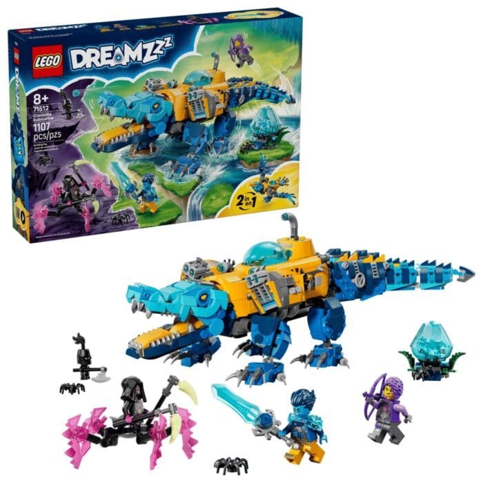 LEGO DREAMZZZ SUBMARIN CROCODIL 71512 - imagine 3
