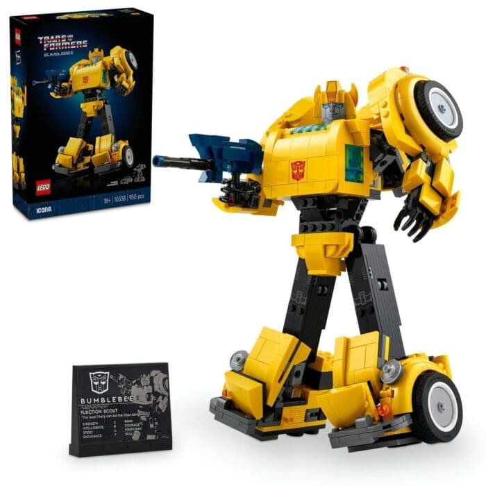 LEGO ICONS TRANSFORMERS BUMBLEBEE 10338 - imagine 2