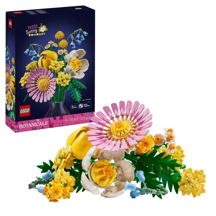 LEGO BOTANICALS MIC BUCHET DE FLORI PASTEL 10347 - imagine 2