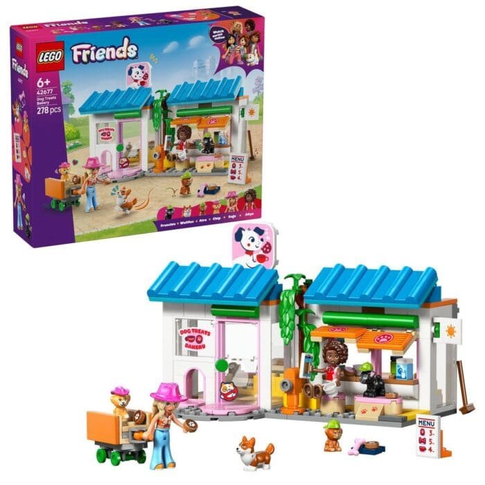 LEGO FIRENDS BRUTARIE CU BUNATATI PENTRU CAINI 42677 - imagine 2