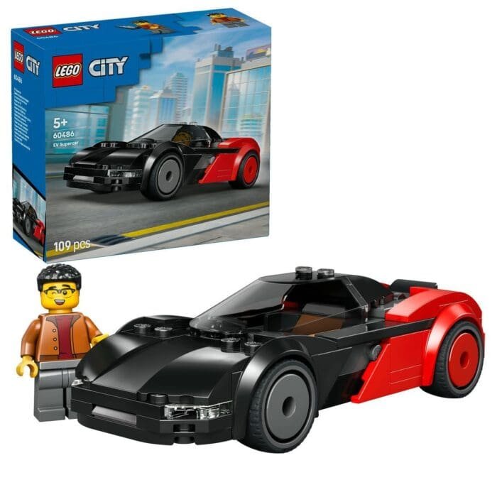 LEGO CITY SUPERMASINA ELECTRICA 60486 - imagine 2
