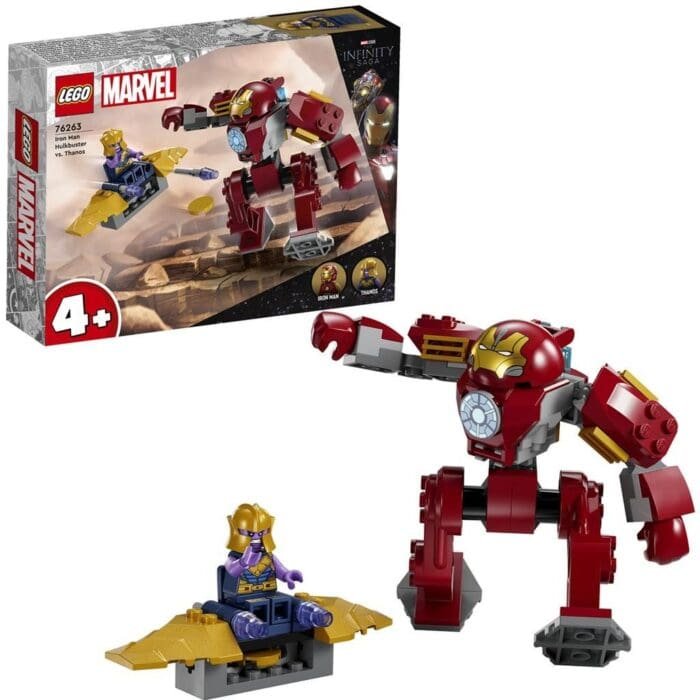 LEGO SUPER HEROES IRON MAN HULKBUSTER VS THANOS 76263 - imagine 2