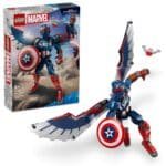 LEGO SUPER HEROES FIGURINA DE CONSTRUCTIE CAPITANUL AMERICA 76296 - imagine 2