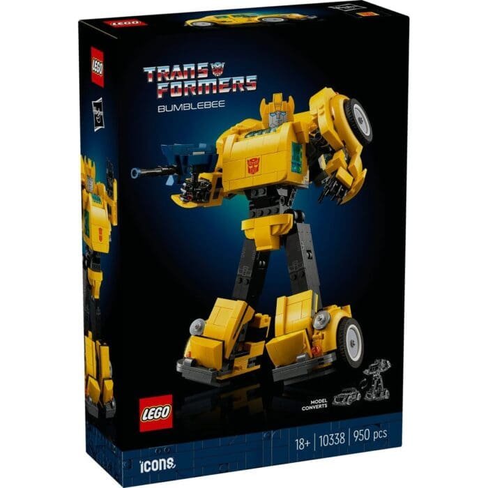 LEGO ICONS TRANSFORMERS BUMBLEBEE 10338 - imagine 3