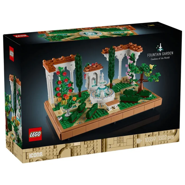 LEGO ICONS GRADINA CU FANTANA 10359 - imagine 10