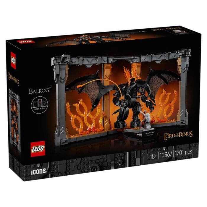 LEGO ICONS STAPANUL INELELOR DIORAMA PENTRU BIBLIOTECA CU UN BARLOG 10367 - imagine 2
