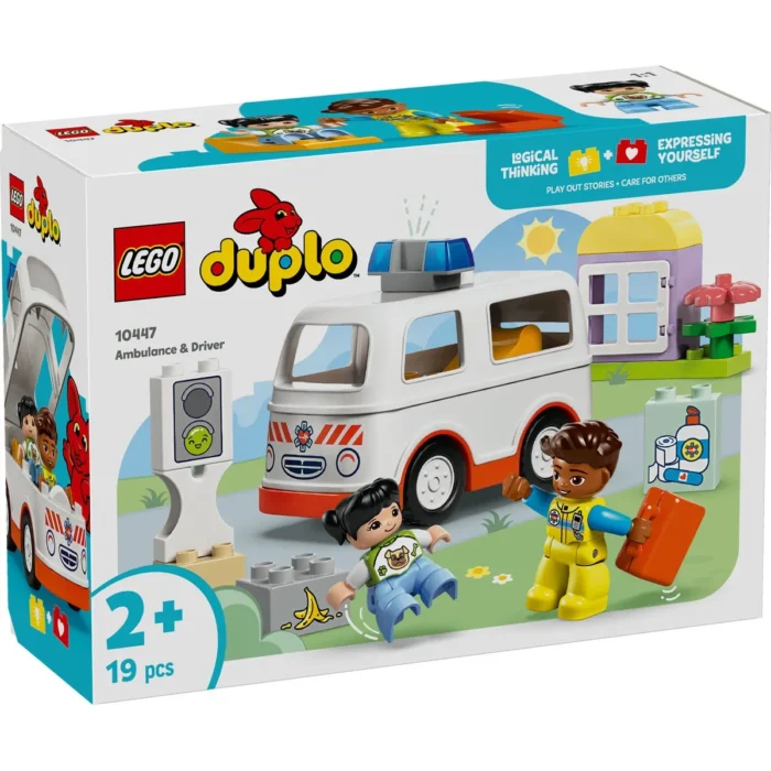 LEGO DUPLO AMBULANTA SI SOFER 10447 - imagine 9