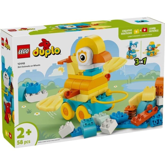 LEGO DUPLO ANIMALE PE ROTI 3 IN 1 10448 - imagine 3