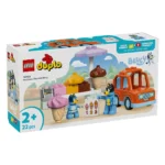 LEGO DUPLO VIZITA CU BLUE LA FURGONETA DE INGHETATA 10458 - imagine 10