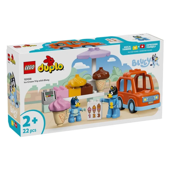 LEGO DUPLO VIZITA CU BLUE LA FURGONETA DE INGHETATA 10458 - imagine 10