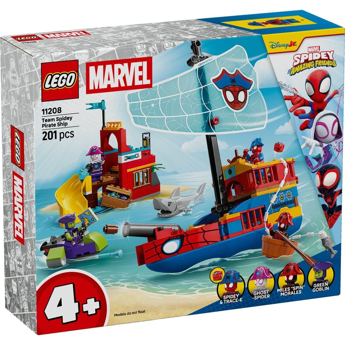 1_LEGO11208 LEGO MARVEL CORABIA DE PIRATI A ECHIPEI LUI SPIDEY 11208 - imagine 1