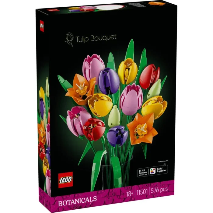 LEGO BOTANICALS BUCHET DE LALELE 11501 - imagine 10