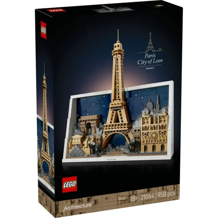 LEGO ARHITECTURE ORASUL IUBIRII 21064 - imagine 10
