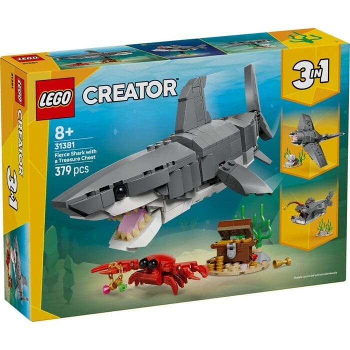 LEGO CREATOR RECHIN FEROCE CU UN CUFAR DE COMORI 31381 - imagine 2