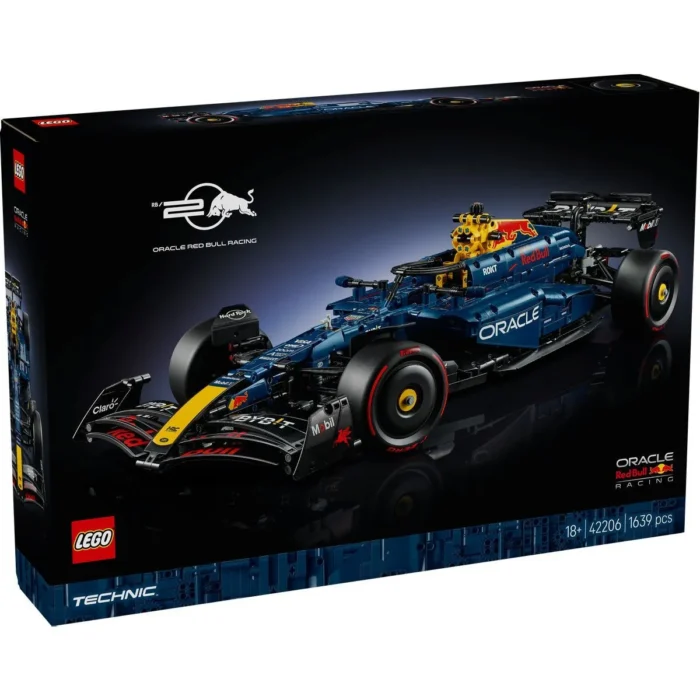 LEGO TECHNIC MASINA F1 ORACLE RED BULL RACING RB20 42206 - imagine 10