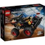 LEGO TECHNIC MONSTER JAM GRAVE DIGGER FOC SI GHEATA 42219 - imagine 2