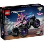 LEGO TECHNIC MONSTER JAM SPARKLE SMASH CU MOTOR CU ARC 42220 - imagine 2