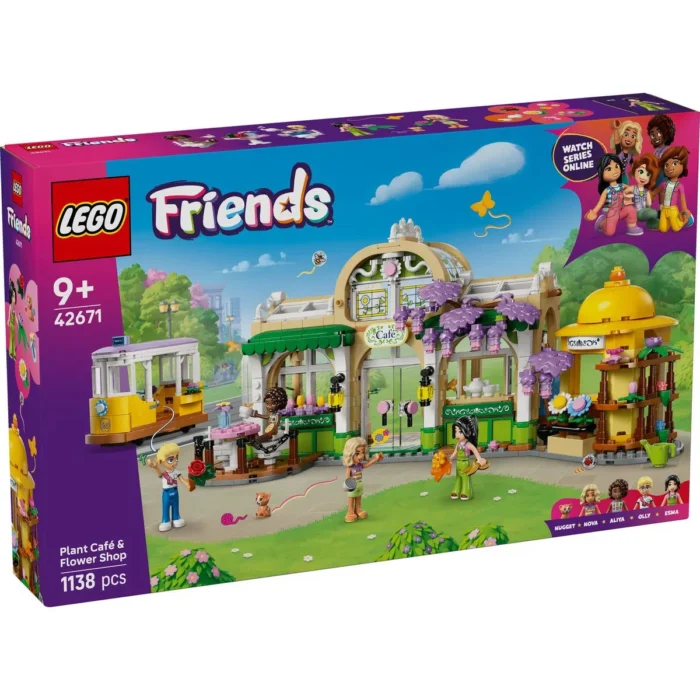 LEGO FRIENDS CAFENEA CU MULTE PLANTE SI FLORARIE 42671 - imagine 8