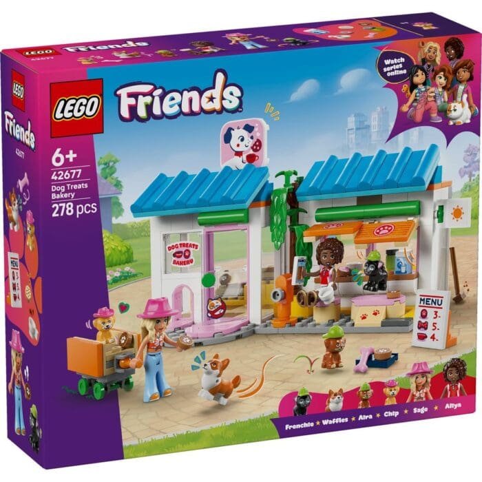 LEGO FIRENDS BRUTARIE CU BUNATATI PENTRU CAINI 42677 - imagine 3