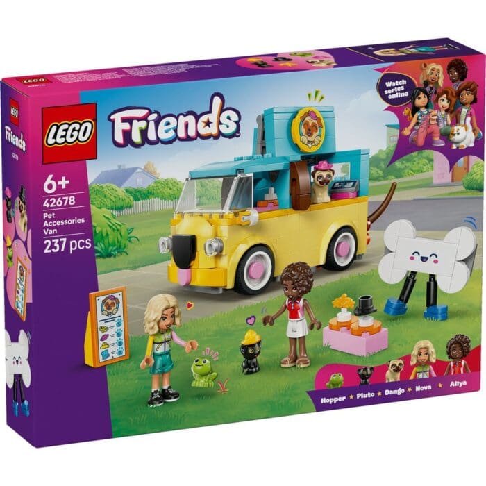 LEGO FRIENDS FURGONETA CU ACCESORII PENTRU ANIMALE DE COMPANIE 42678 - imagine 2