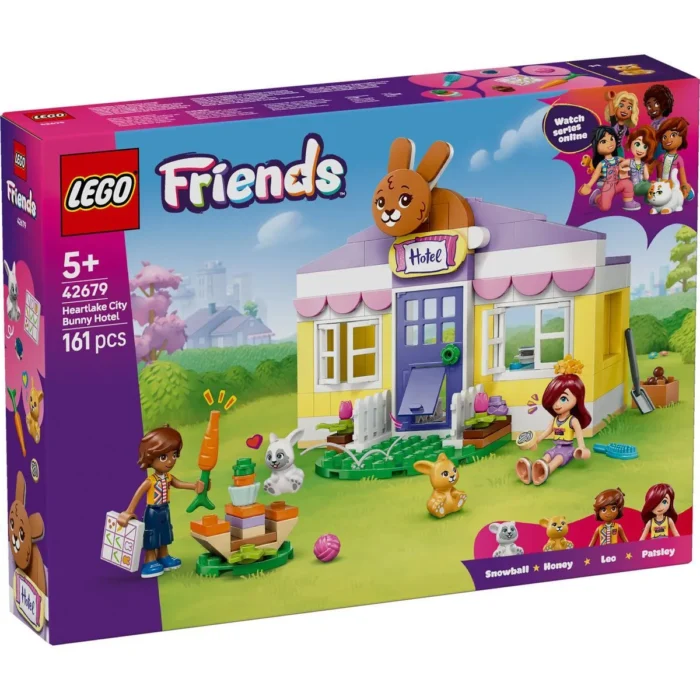 LEGO FRIENDS HOTEL PENTRU IEPURASI IN ORASUL HEARTLAKE 42679 - imagine 10
